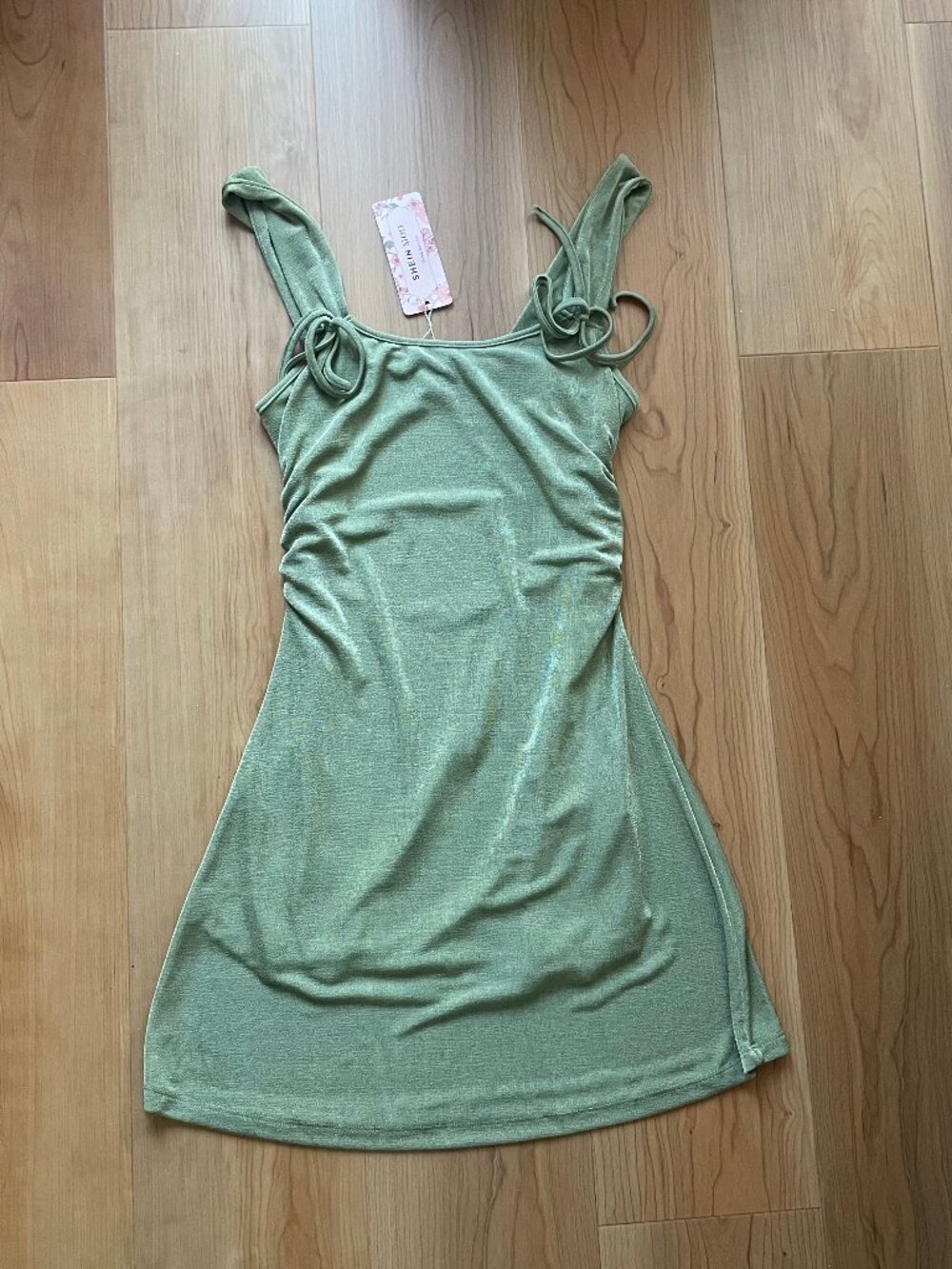 NWT Shein Olive Mini Dress - Small